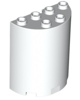 6259 | Cylinder Half 2 x 4 x 4 | LEGOPART