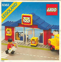 6362-1 | Post Office | INSTRUCTIONS | LEGOPART