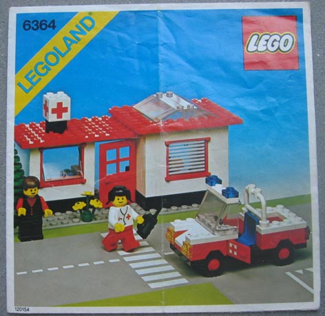 6364-1 | Paramedic Unit | INSTRUCTIONS | LEGOPART