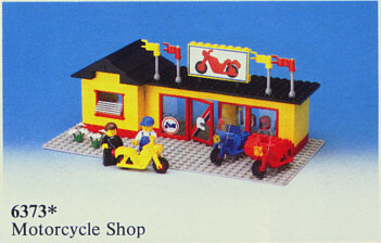 Motorcycle Shop LEGO 6373