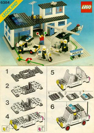 6384-1 | Police Station | INSTRUCTIONS | LEGOPART