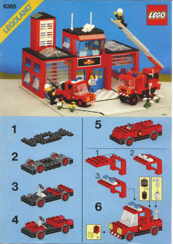 6385-1 | Fire House-I | INSTRUCTIONS | LEGOPART