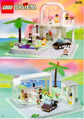 6416-1 | Poolside Paradise | INSTRUCTIONS | LEGOPART