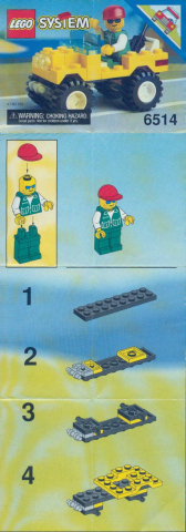 6514-1 | Trail Ranger | INSTRUCTIONS | LEGOPART