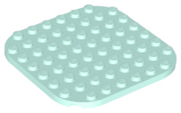 65140 | Plate, Round 8 x 8 with Rounded Corners | LEGOPART