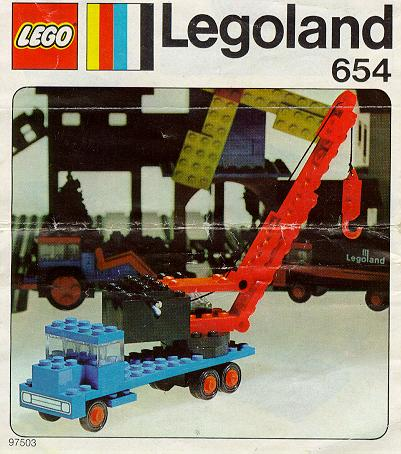 Crane Lorry lego 654