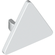 65676 | Road Sign 2 x 2 Triangle with Open O Clip | LEGOPART