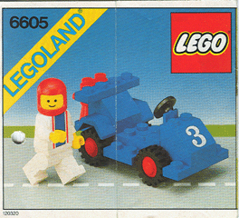 6605-1 | Road Racer | INSTRUCTIONS | LEGOPART