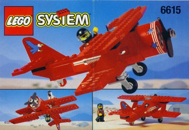 6615-1 | Eagle Stunt Flyer | INSTRUCTIONS | LEGOPART
