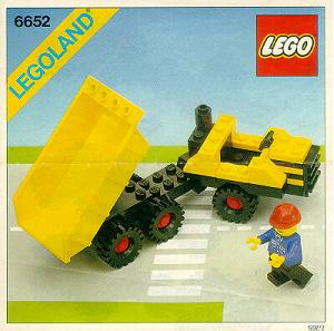 6652-1 | Construction Truck | INSTRUCTIONS | LEGOPART