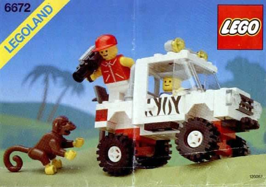 6672-1 | Safari Off-Road Vehicle | INSTRUCTIONS | LEGOPART