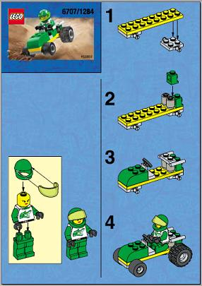 6707-1 | Green Buggy | INSTRUCTIONS | LEGOPART