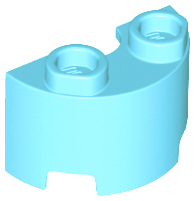 68013 | Cylinder Half 1 x 2 x 1 | LEGOPART