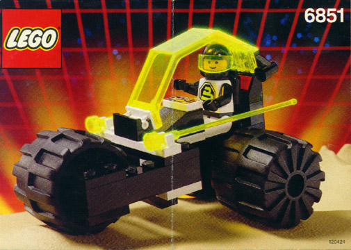 6851-1 | Tri-Wheeled Tyrax | INSTRUCTIONS | LEGOPART