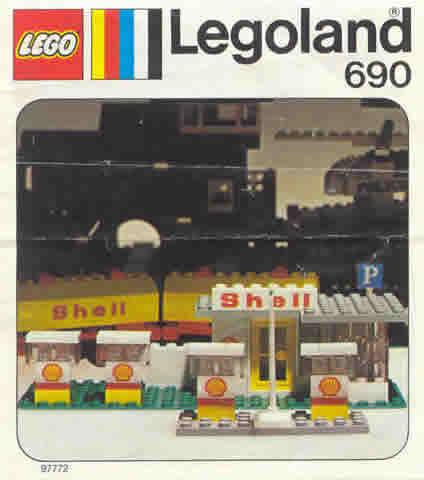 690-1 | Shell Station | INSTRUCTIONS | LEGOPART