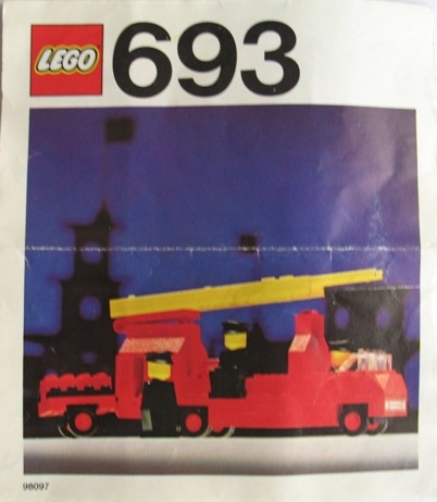 693-1 | Fire Engine with Firemen | INSTRUCTIONS | LEGOPART