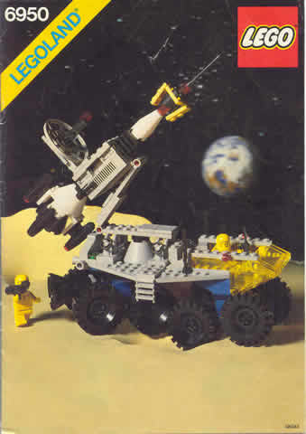 6950-1 | Mobile Rocket Transport | INSTRUCTIONS | LEGOPART