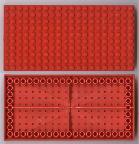 700eD | Brick 10 x 20 with Bottom Tubes in Single Row Around Edge, with | LEGOPART