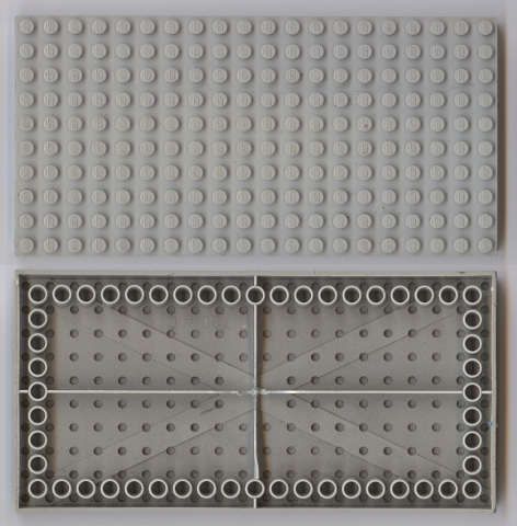 700eD | Brick 10 x 20 with Bottom Tubes in Single Row Around Edge, with | LEGOPART