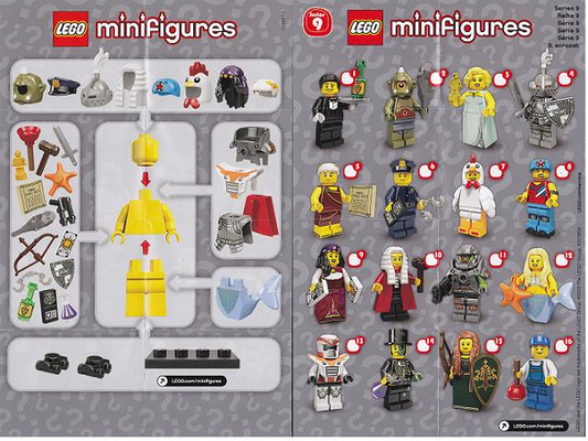 71000-1 | Minifigure, Series 9 | INSTRUCTIONS | LEGOPART