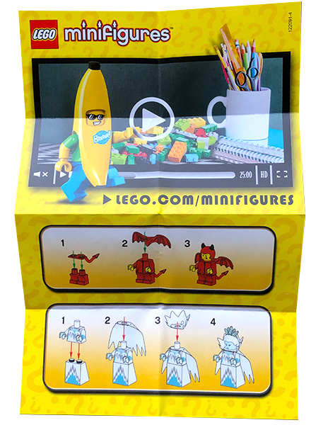 71013-1 | Minifigure, Series 16 | INSTRUCTIONS | LEGOPART