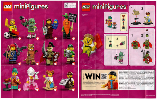 71037-1 | Minifigure, Series 24 | INSTRUCTIONS | LEGOPART