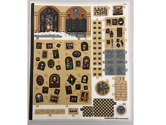 71043stk01 | Sticker Sheet for Set 71043, Sheet 1 - | LEGOPART