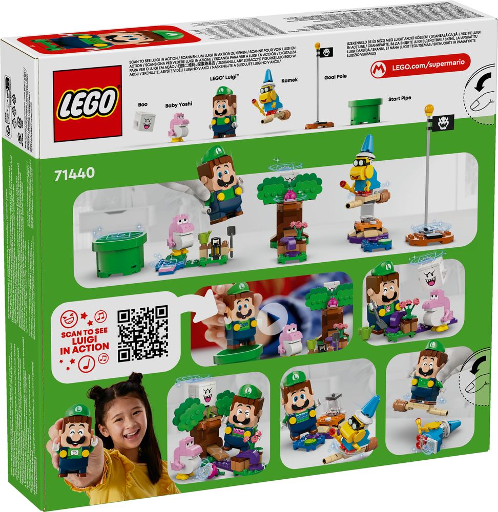 4 x 71440 Luigi Starter Course LEGO