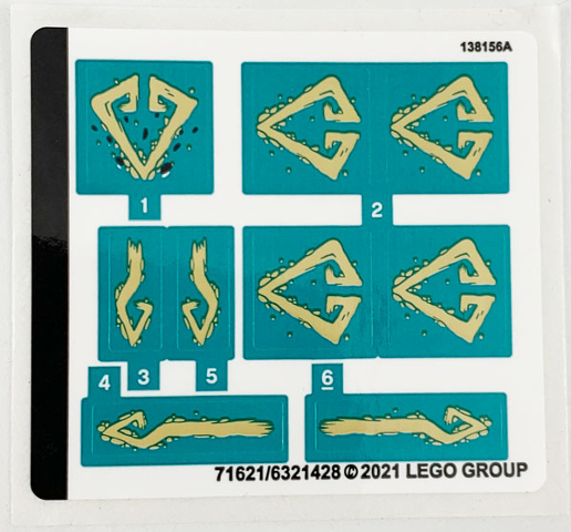 71746stk01 | Sticker Sheet for Set 71746 - | LEGOPART