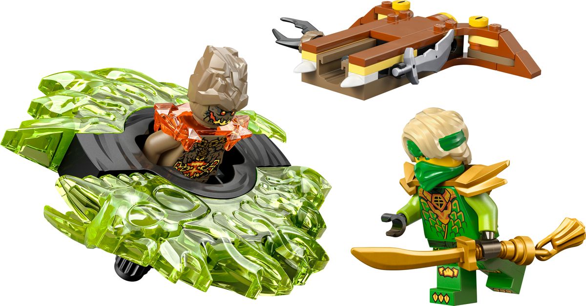 Lloyd vs. Elemental Monster Spinner LEGO 71850