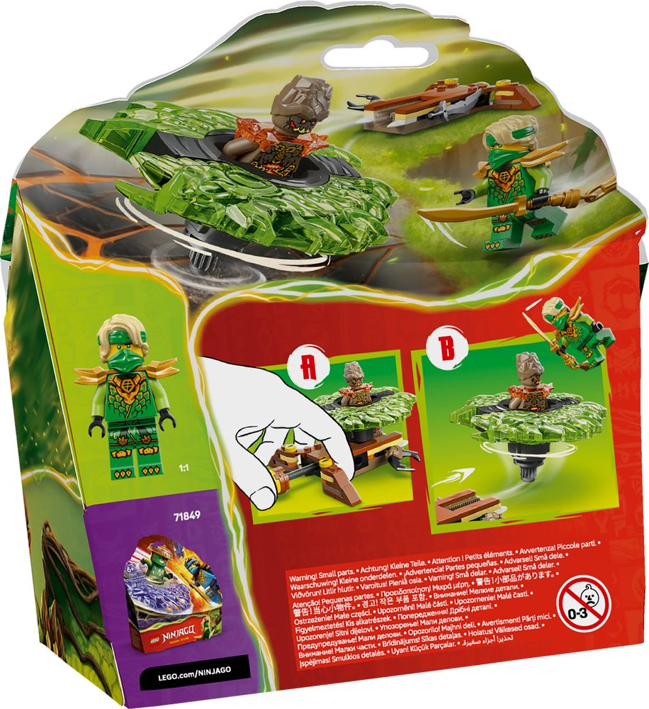Lloyd vs. Elemental Monster Spinner LEGO 71850