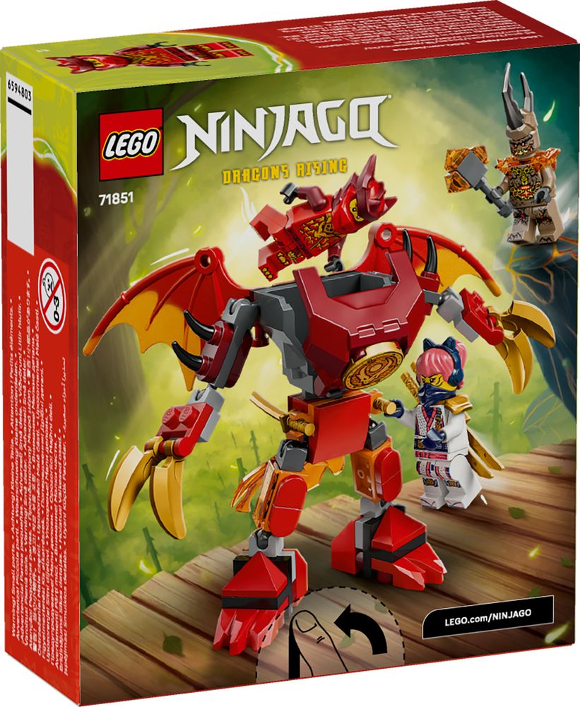Kai's Dragon Mech Battle Pack LEGO 71851