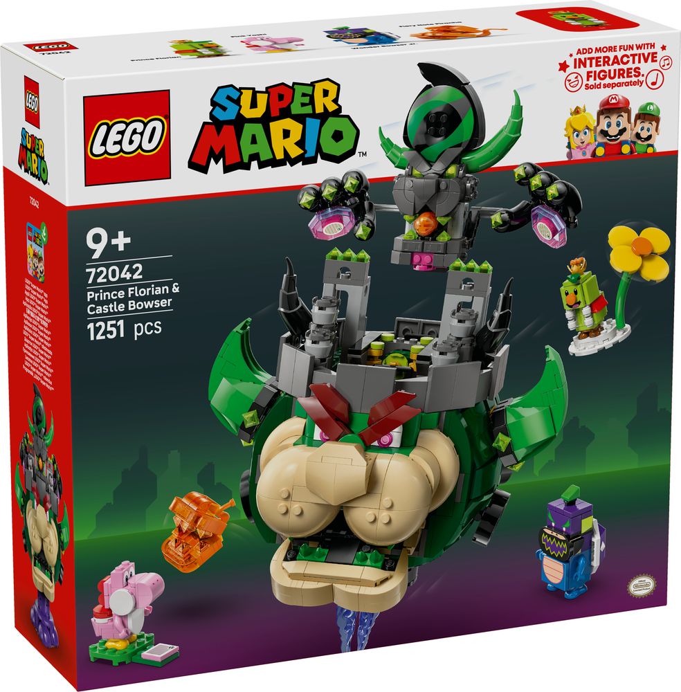 Prince Florian & Castle Bowser LEGO 72042