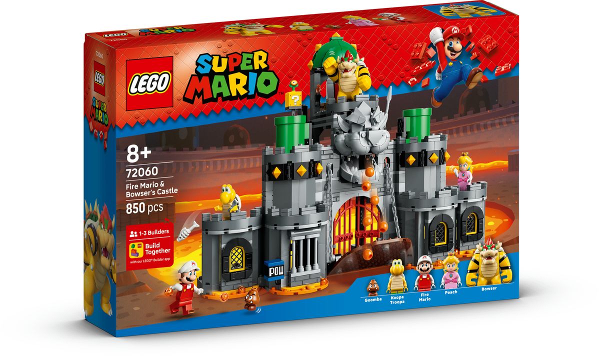 Fire Mario & Bowser's Castle LEGO 72060