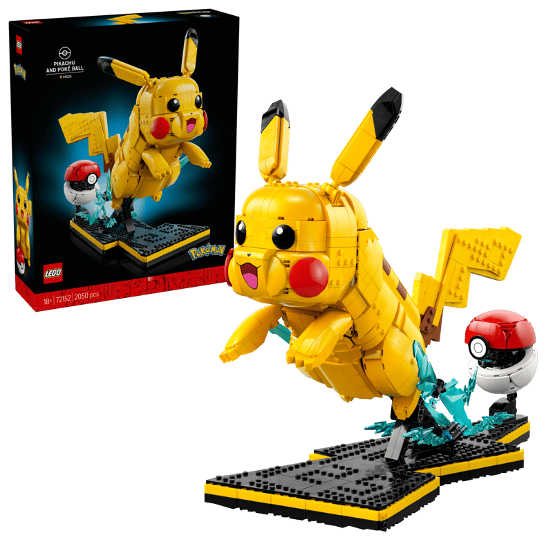 Pokémon: Pikachu LEGO 72152