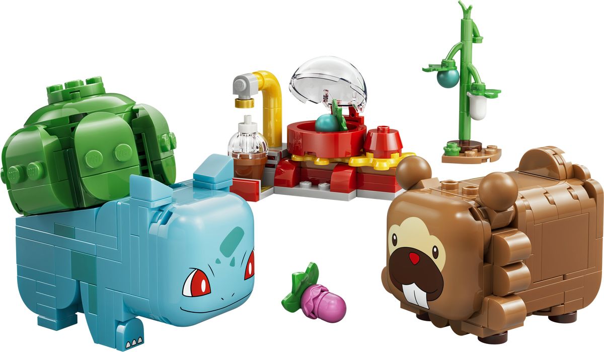 Berry Bash with Bulbasaur & Bidoof LEGO 72155
