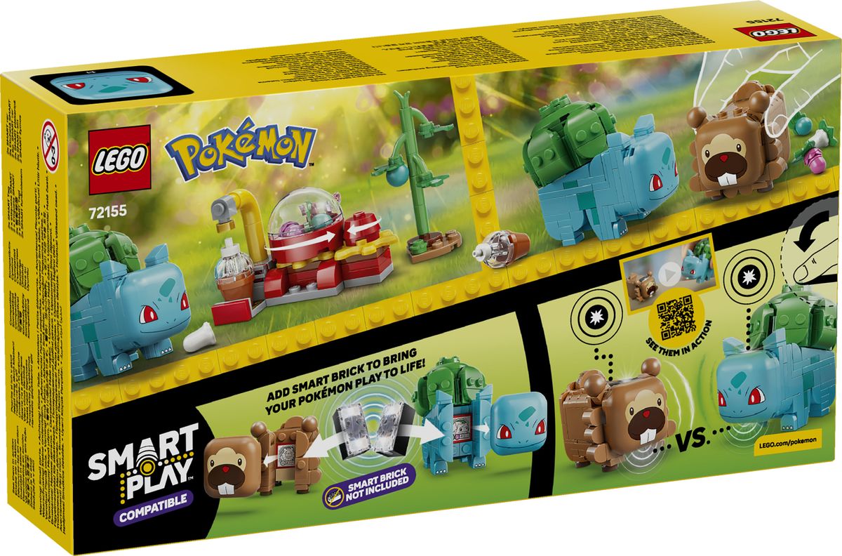 Berry Bash with Bulbasaur & Bidoof LEGO 72155