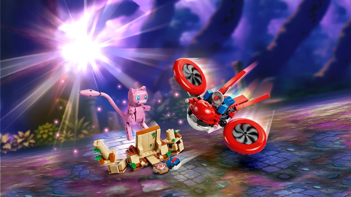 Drone Search for Mythical Mew LEGO 72161