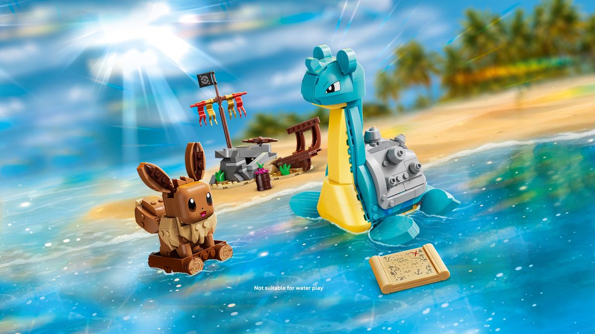 Eevee & Lapras’s Treasure Hunt LEGO 72162