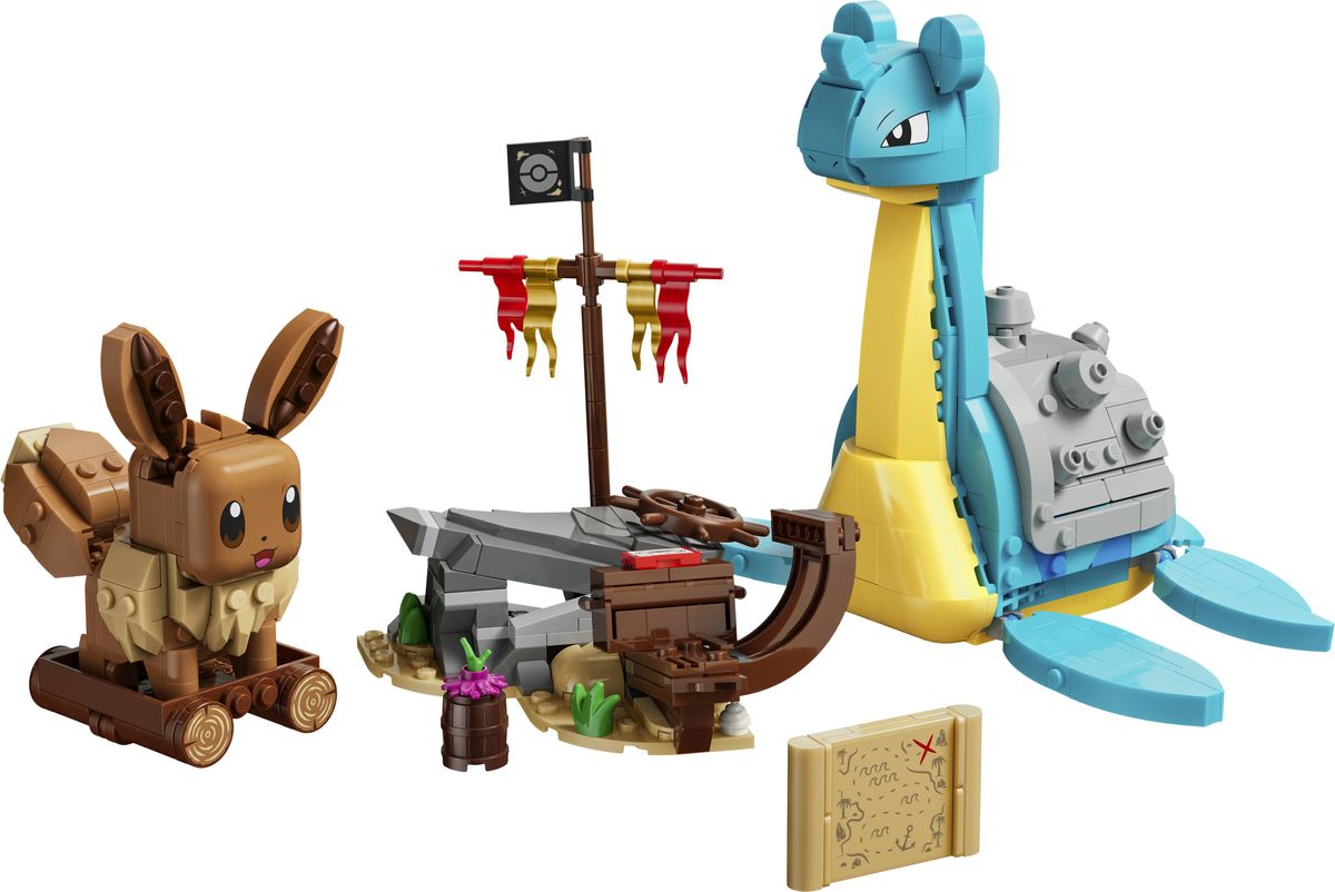 Eevee & Lapras’s Treasure Hunt LEGO 72162