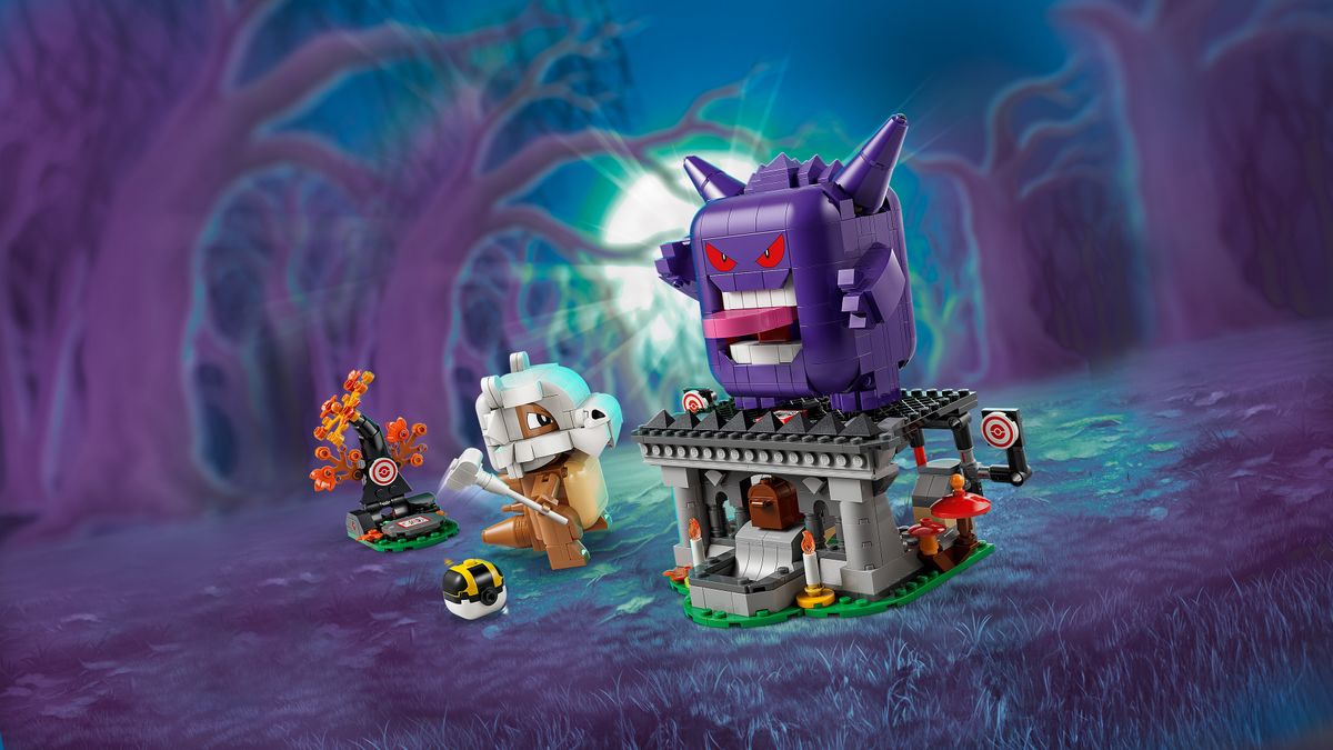 Cubone & Gengar’s Spooky Showdown LEGO 72166