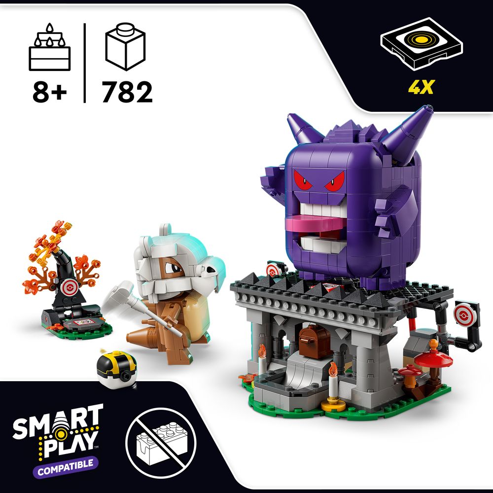Cubone & Gengar’s Spooky Showdown LEGO 72166