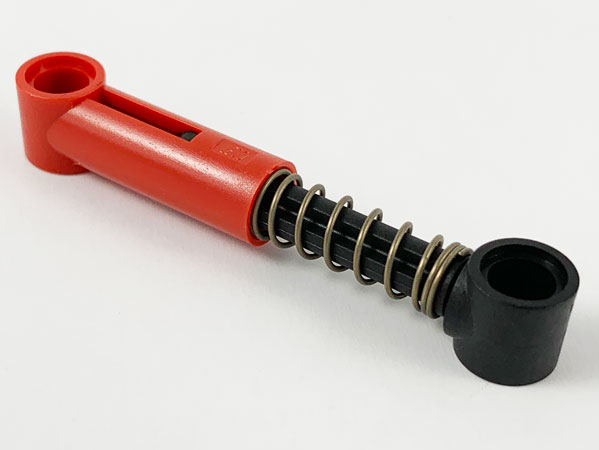 731c05 | Technic, Shock Absorber 6.5L with Black Piston Rod - Normal Spring | LEGOPART