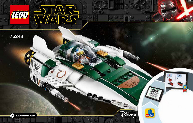 75248-1 | Resistance A-Wing Starfighter | INSTRUCTIONS | LEGOPART