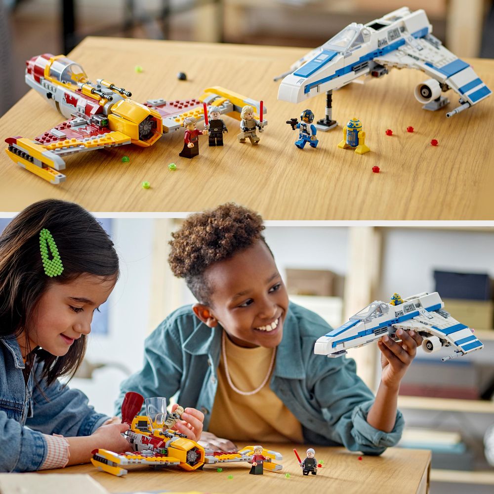 New Republic E-wing™ vs. Shin Hati's Starfighter™ LEGO 75364