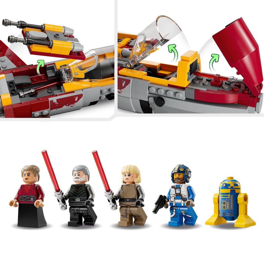 New Republic E-wing™ vs. Shin Hati's Starfighter™ LEGO 75364