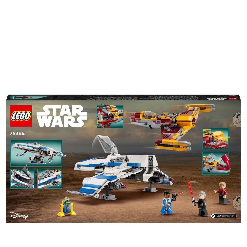 New Republic E-wing™ vs. Shin Hati's Starfighter™ LEGO 75364