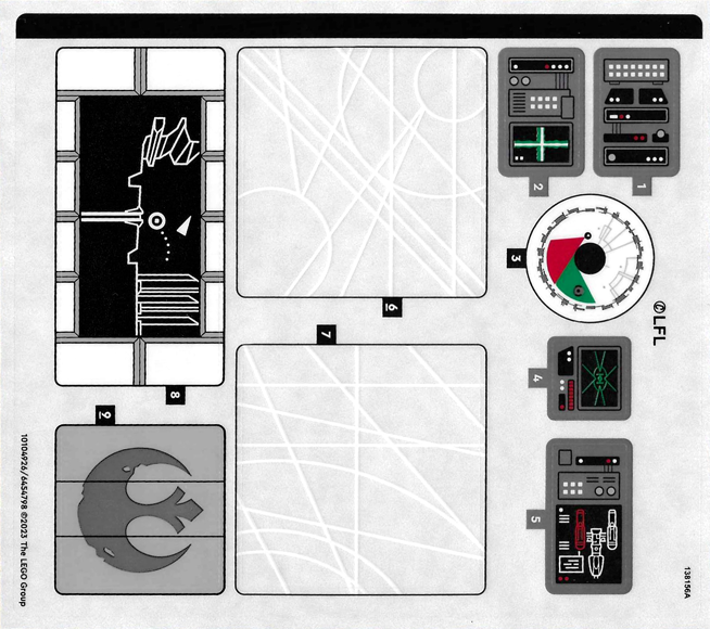 75365stk01 | Sticker Sheet for Set 75365 - | LEGOPART