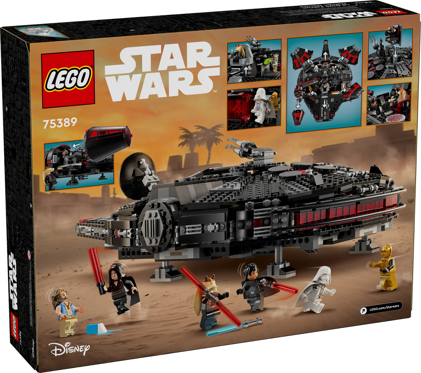 Dark Millenium Falcon LEGO 75389