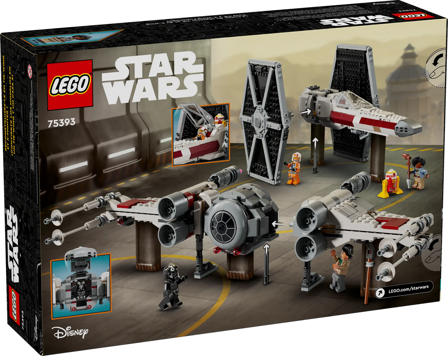 X Wing and Tie Fighter LEGO 75393